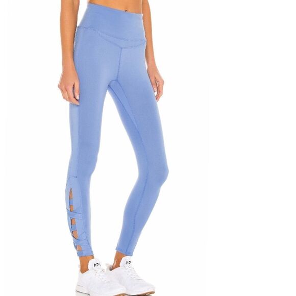 NEW Free People Movement Very Prarie Legging in Corsican Sea.Size M - Picture 4 of 16